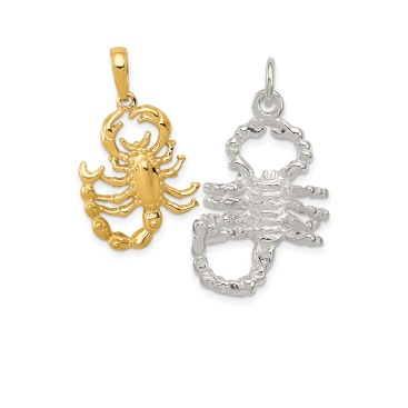 Scorpion Pendants - Quality Gold Canada