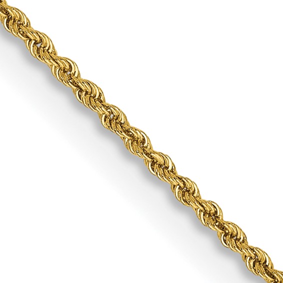 Regular Rope Necklace Chains - Quality Gold