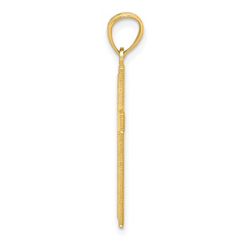 10k Cross Pendant — alternate view