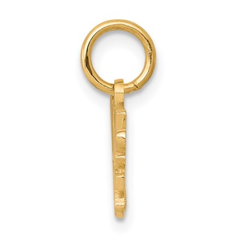 10k LITTLE PRINCESS with Crown Charm — alternate view