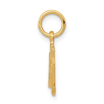 10k BABY BOY Charm — alternate view