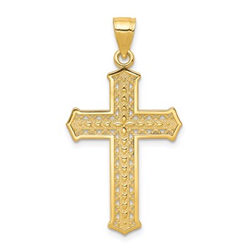 10k Cross Pendant
