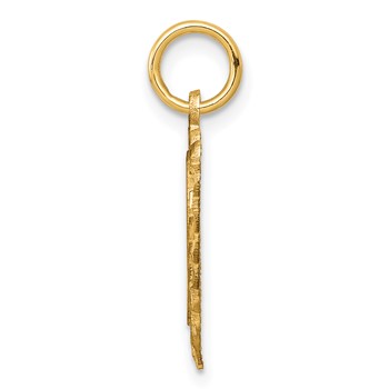 10k Heart Charm — alternate view