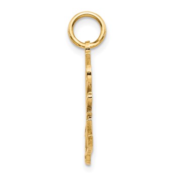 10K I LOVE YOU Charm — alternate view