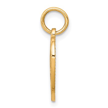 10K VERY SPECIAL MOM Heart Charm — alternate view