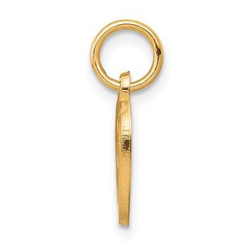 10K I LOVE YOU Heart Charm — alternate view