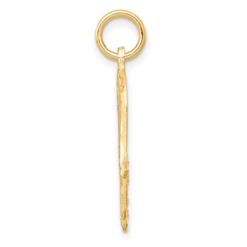 10k Filigree Chamseh Charm — alternate view