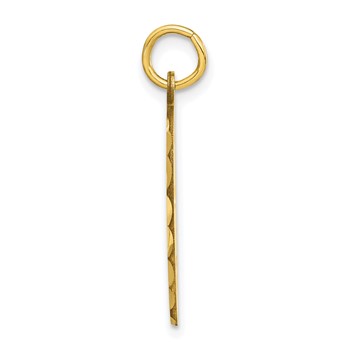 10k Hockey Mask Charm — alternate view