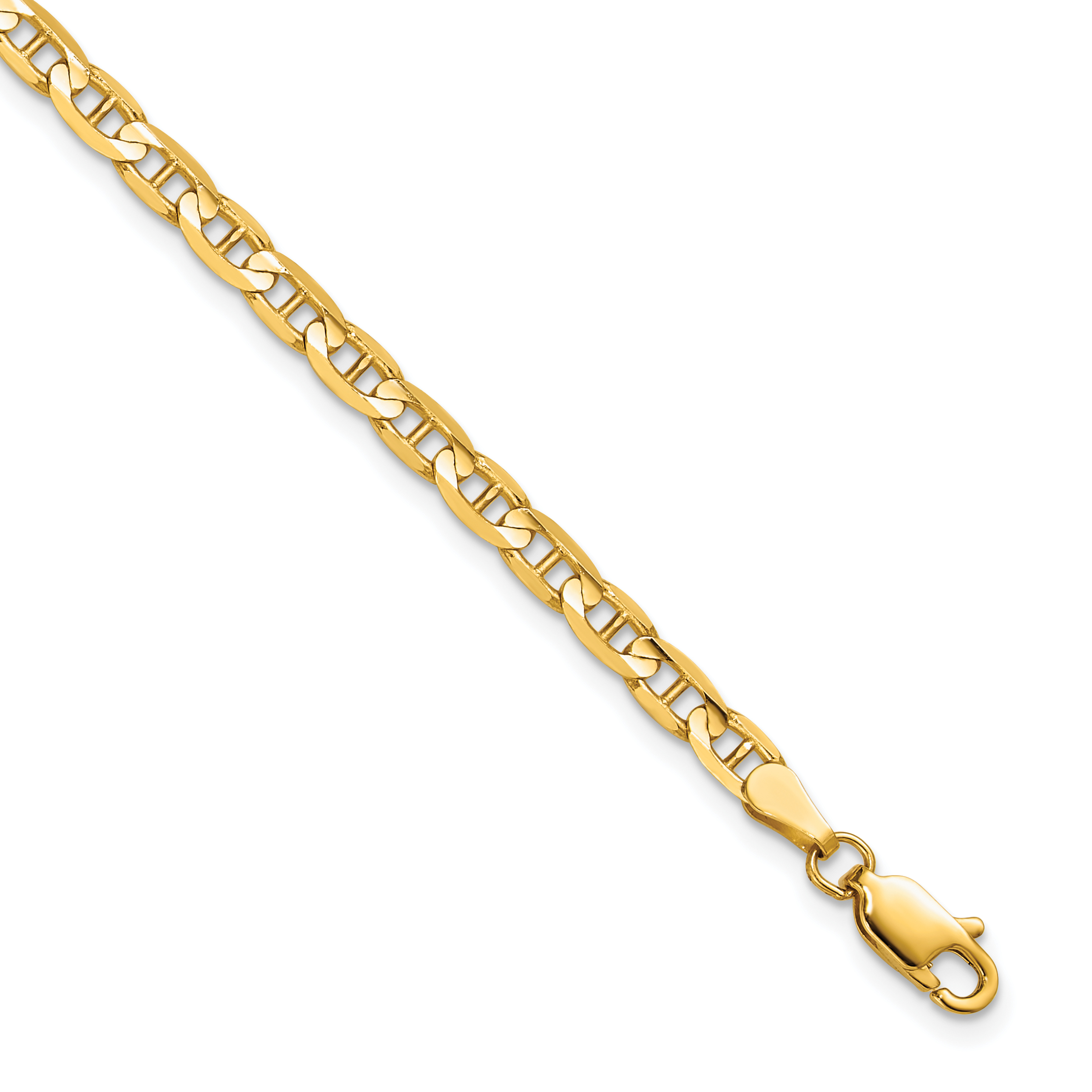 Concave store anchor chain