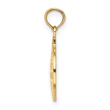 10K OUR FIRST CHRISTMAS Ornament Pendant — alternate view