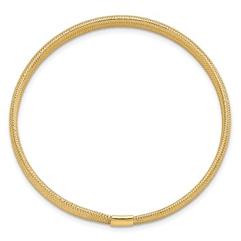 Leslie's 10K Polished Stretch Bracelet — alternate view