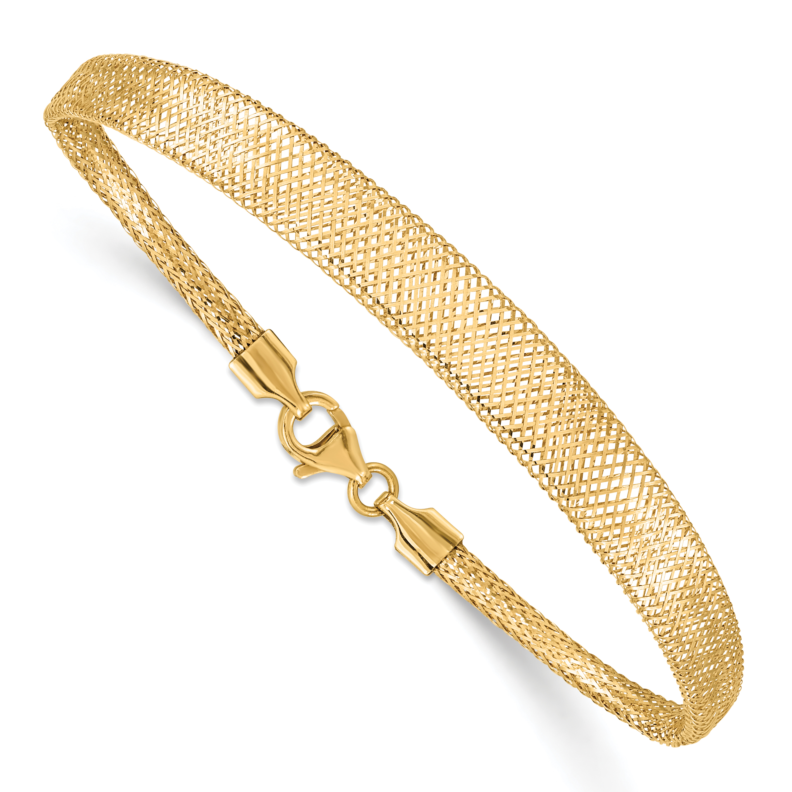 Buy Leslie's 14K Stretch Mesh Slip-on Bracelet