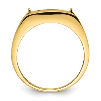 10k Gents Ring Mounting — alternate view