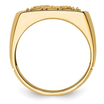 10k Gents Ring Mounting — alternate view