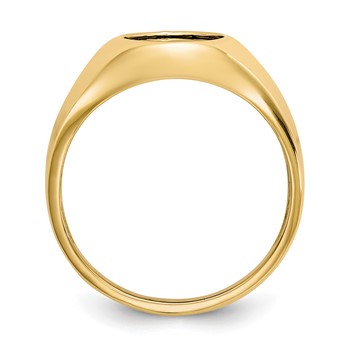 10k Onyx Mens Ring — alternate view