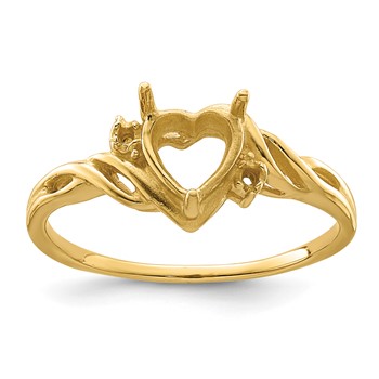 10k Ladies Ring Mounting