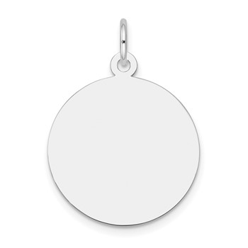 10Kw Plain .009 Gauge Circular Engravable Disc Charm