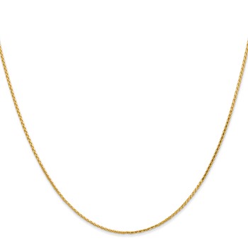 Leslie's 14K 1.0mm D/C Wheat Chain — alternate view