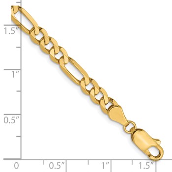 Leslie's 14K 5mm Flat Figaro Chain — alternate view