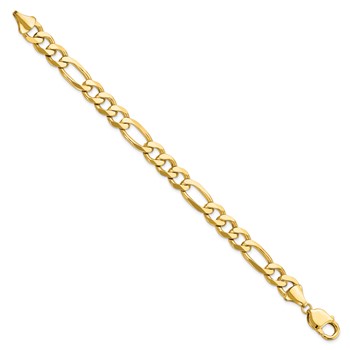 Leslie's 14K 10mm Flat Figaro Chain — alternate view