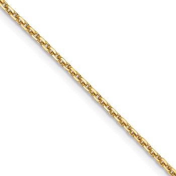 Leslie's 14K 1.4mm D/C Cable Chain