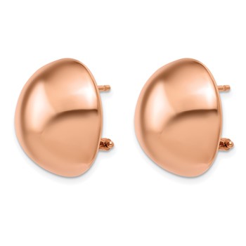 Herco 14K Rose Gold Earring 19MM — alternate view