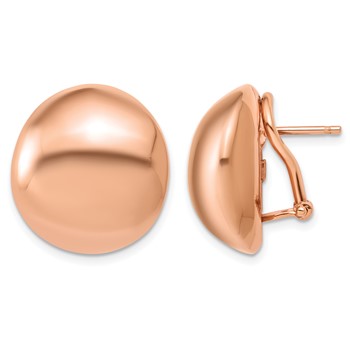 Herco 14K Rose Gold Earring 19MM