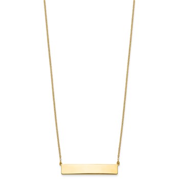 Herco 14K Gold With 36x6.2mm Plate — alternate view
