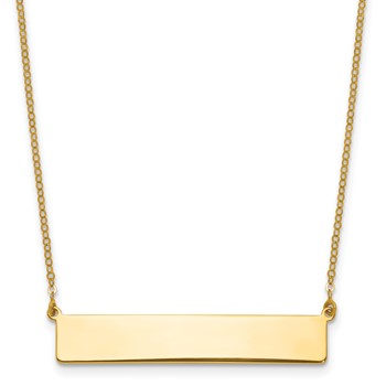Herco 14K Gold With 36x6.2mm Plate