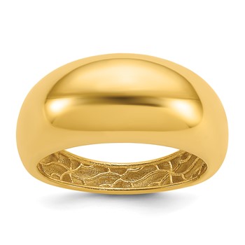 Herco 14K Polished Domed Ring