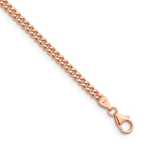 Rose gold chain on sale necklace 24 inch