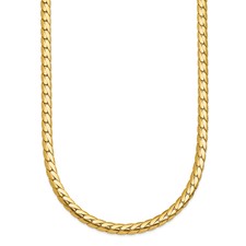 Image of Herco 14K Polished 3.7mm Solid Fancy Link 16 Inch Chain