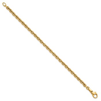 Herco 14K Polished 4.75mm Cable Chain Bracelet — alternate view