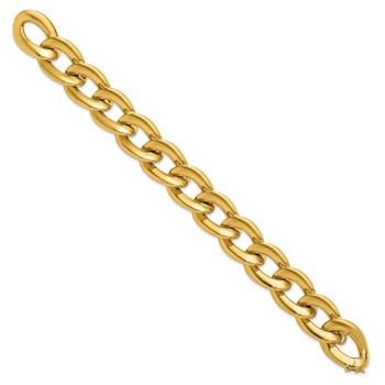 Herco 14K Polished Oval Link Bracelet — alternate view