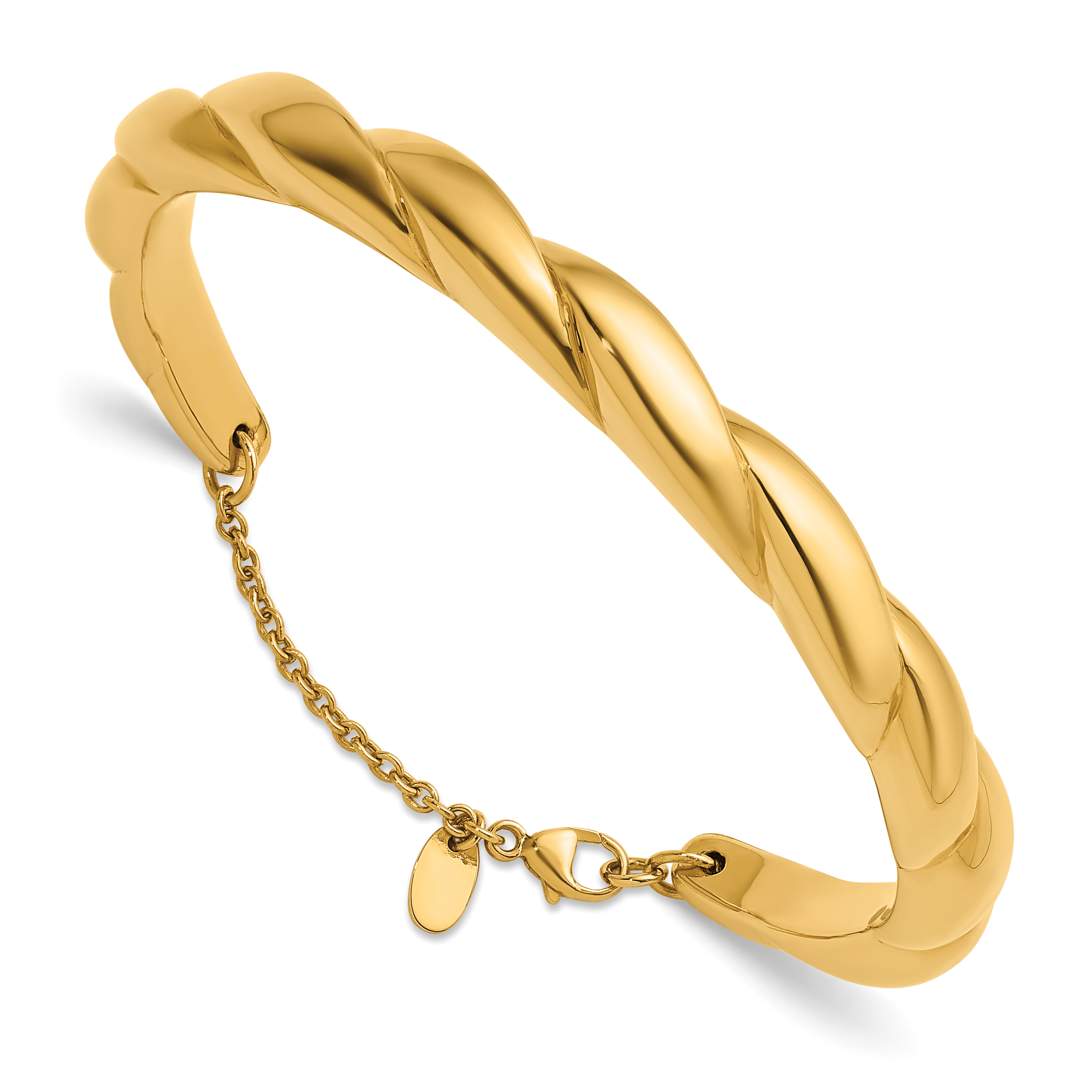 Shahi Jewelry California - Men's Chunky Link Solid Gold Bracelet in 18k  Yellow