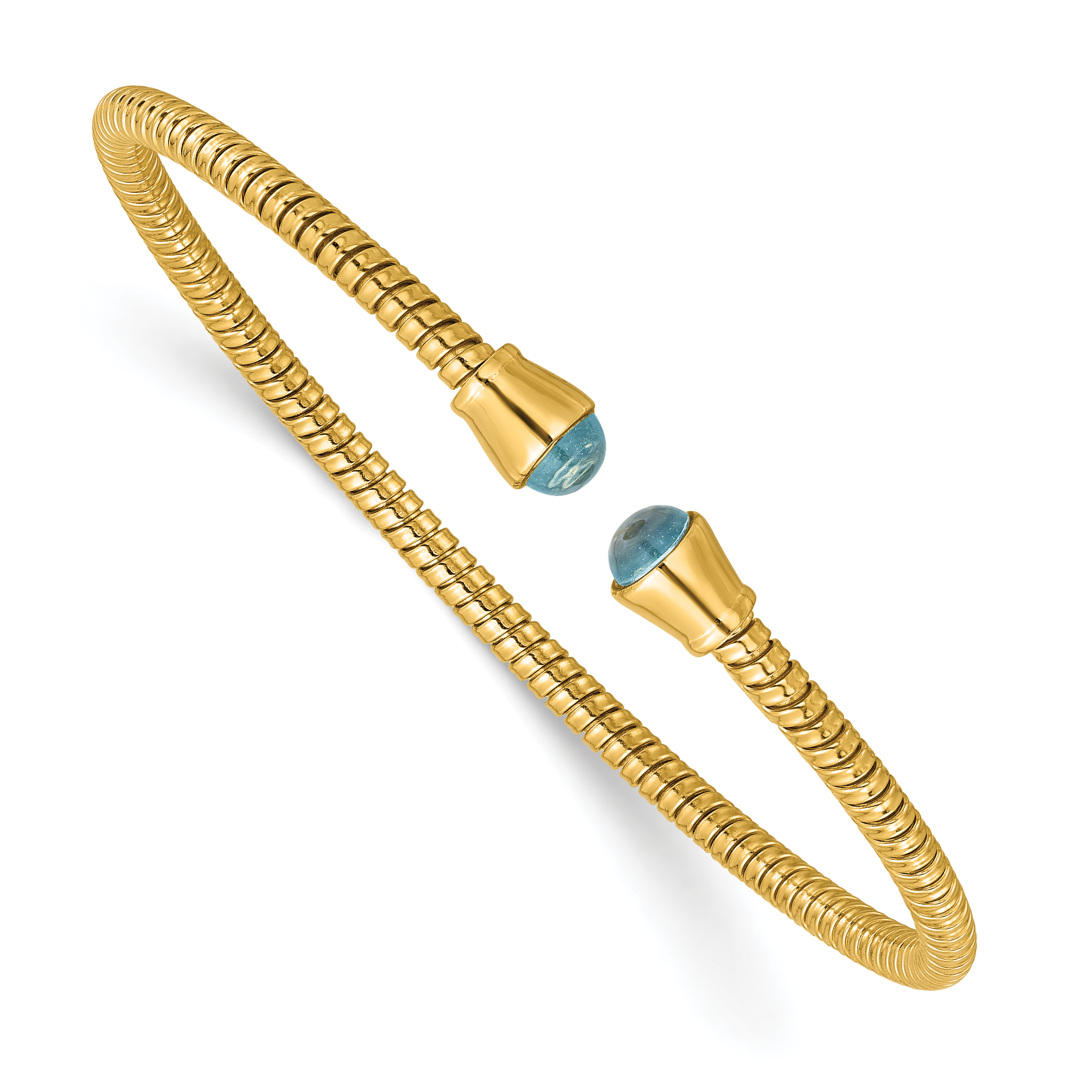 Herco 14K Polished Ruby Paperclip Link 8 Inch Toggle