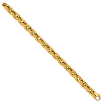 Herco 14K Polished 9mm Fancy Link 8.5 Inch Bracelet — alternate view