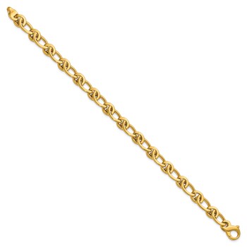 Herco 14K Polished 7.5mm Fancy Link 8.25 Inch Bracelet — alternate view
