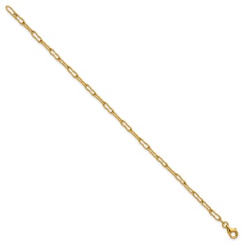 Herco 18K Polished Solid Fancy 3.0mm Link 7.25 Inch Bracelet — alternate view