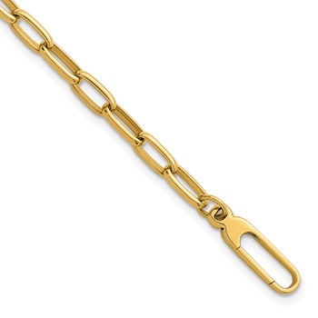 Herco 14K Polished 4.5mm Open Link 7.5 Inch Bracelet