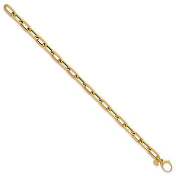 Herco 14K Polished 6mm Oval Link 7.5 Inch Bracelet — alternate view