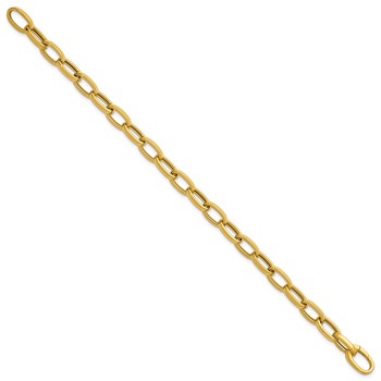 Herco 14K Polished Open Oval Link 7 Inch Bracelet — alternate view