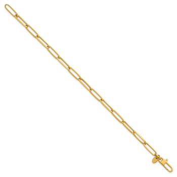Herco 14K Polished Paperclip Link 7.5 Inch Bracelet — alternate view