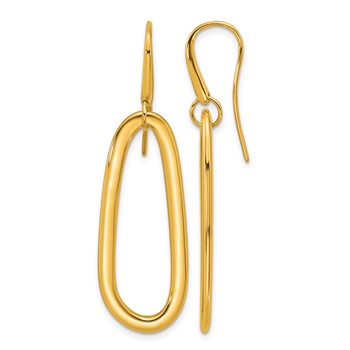 Herco 14K Polished Fancy Contemporary Dangle Earrings