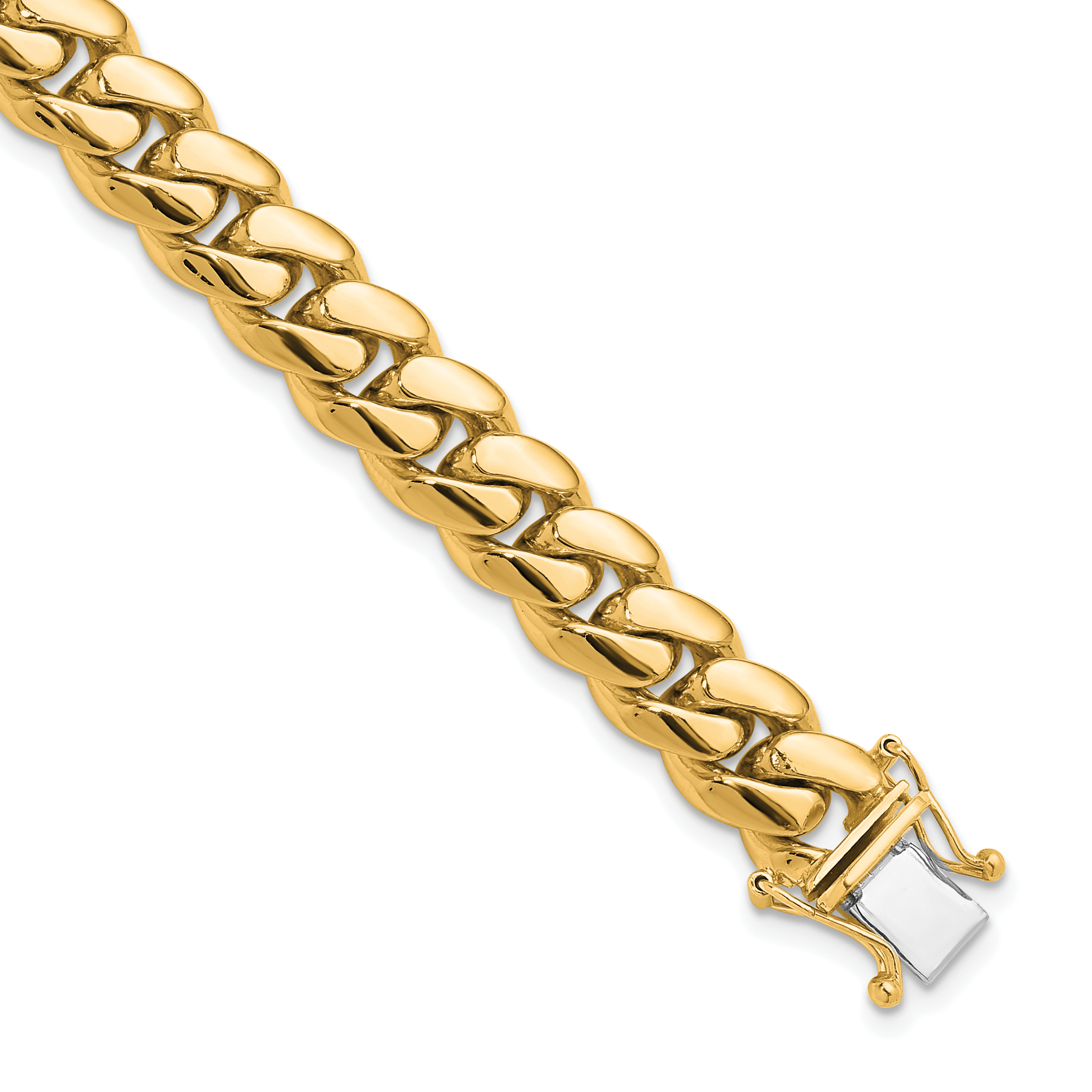 Second hand 9ct gold 11.8g 9 inch figaro Bracelet