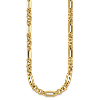 Herco 14K Polished Fancy Link Necklace — alternate view