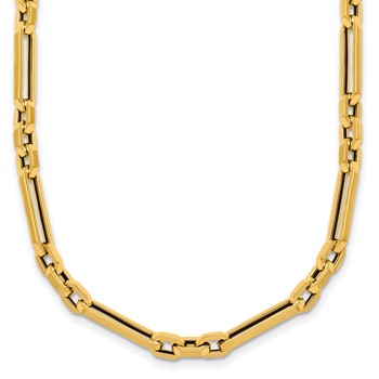 Herco 14k Polished Oval Link 18 Inch Necklace