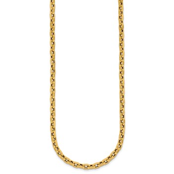 Herco 14K Polished 4mm Link 18.25 Inch Necklace — alternate view
