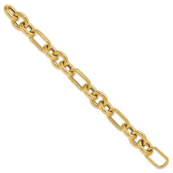 Herco 14K Polished Fancy Link 8.25 inch Bracelet — alternate view