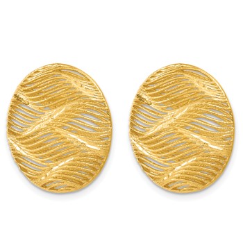Herco 14K Gold Earrings 20MM — alternate view